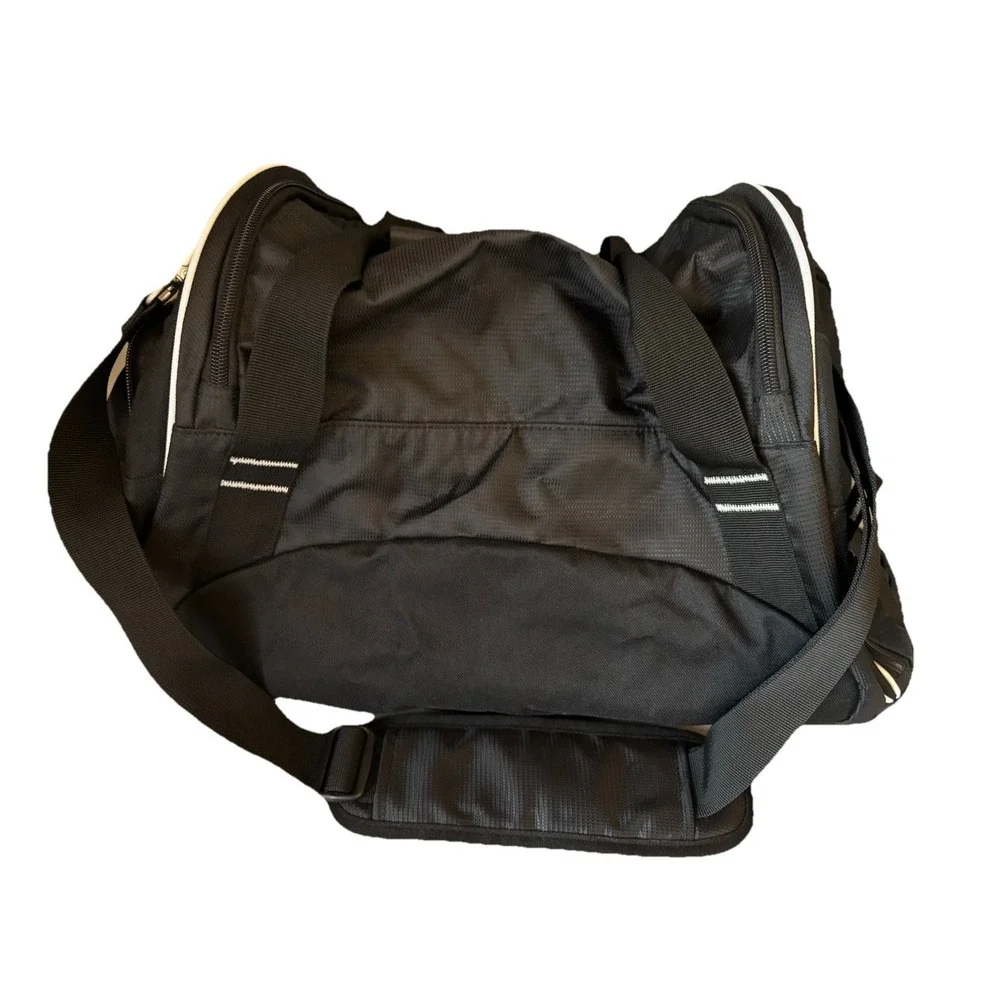 Ogio Travel Duffel Sports Gym Bag Team‎ Baseball Black Zippers Heavy Strap Golf